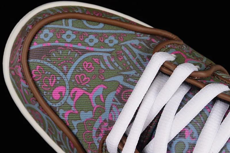 All categories Nk SB Dunk series Nk SB Dunk Low low-top sneakers F version Nk SB Dunk Low "Paisley" new cashew flower SB low-top sports and leisure sneakers DH7534-200